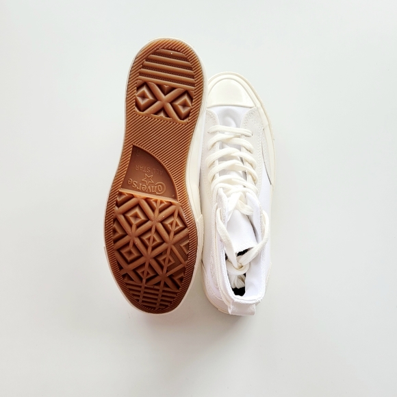 Converse Chuck 70 Hi White Egret Egret Men's 8 Women's 10 - Picture 5 of 6